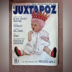 JUXTAPOZ MAGAZINE JAN/FEB 1999 SOCAL DISTORTION MIKE NESS ALEISTER CROWLEY Art